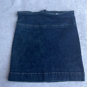 GUESS Y2K acid wash denim cotton stretchy jean skirt